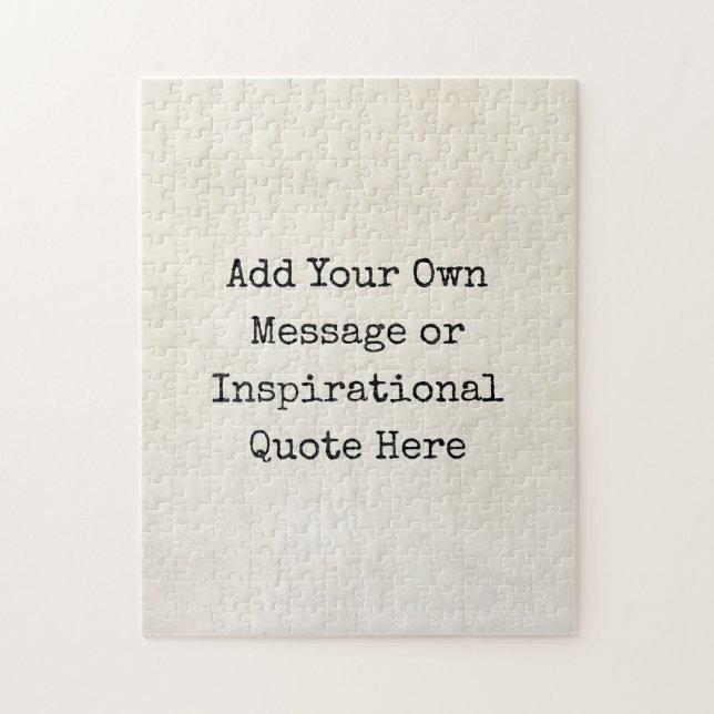 Puzzle Faites vos propres citations, noms, paroles (Vertical)