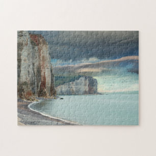 Puzzle Falaises du paysage marin de Normandie