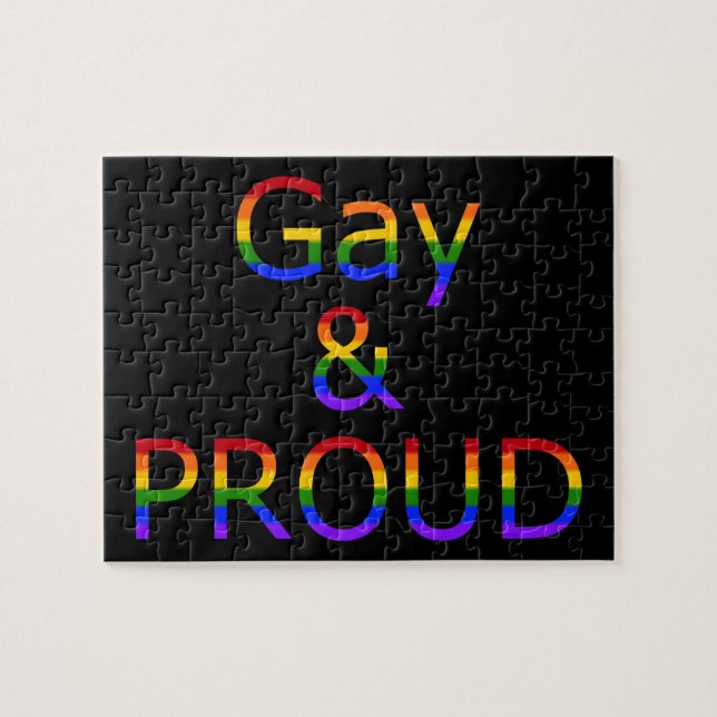 Puzzle Fallln Gay et Fier (Horizontal)