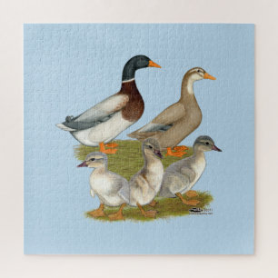 Puzzle Famille de canards de Saxe