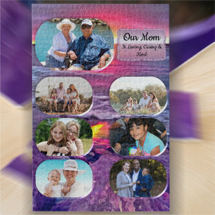 Puzzle Family Malecon Sunset Photo Collage 0911