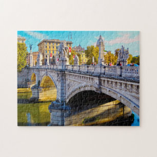 Puzzle Famous Bridges on the Tiber Rome.