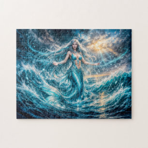 Puzzle Fantaisie dynamique Sirène dans la magie de l'océa