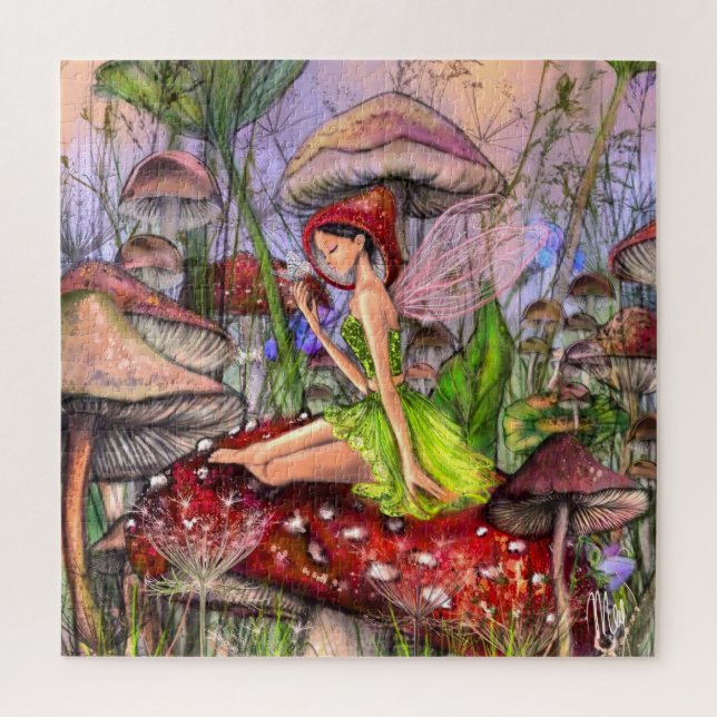 Puzzle Fantastique de Champignons (Vertical)