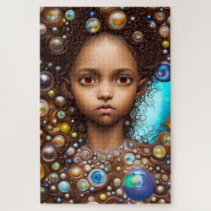 Puzzle Fantasy African American elf