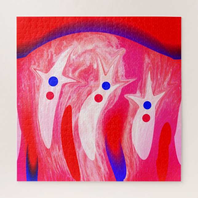 Puzzle fantômes de Noël (Vertical)