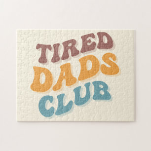 Puzzle Fatigué Dads Club Funny