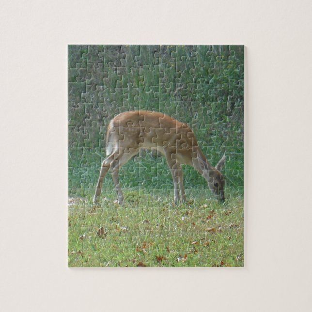 Puzzle faun, cerf-bébé au lac Arrowhead (Vertical)