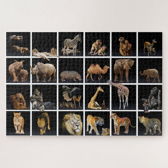 Puzzle Faune (Horizontal)