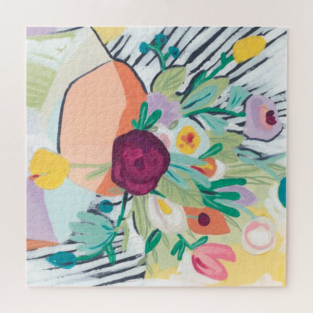 Puzzle Fauvist Floral II (Horizontal)