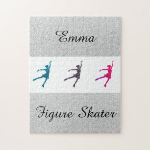 Puzzle Faux Parties scintillant Patinage sur glace / pati