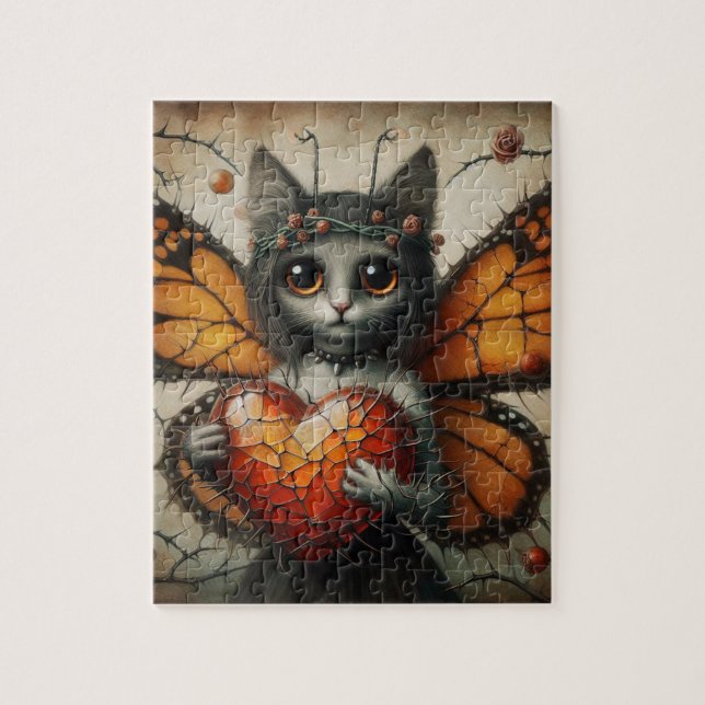 Puzzle Fée de chat (Vertical)