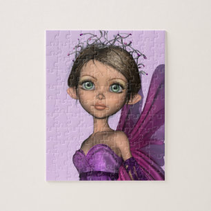 Puzzle Fée rose
