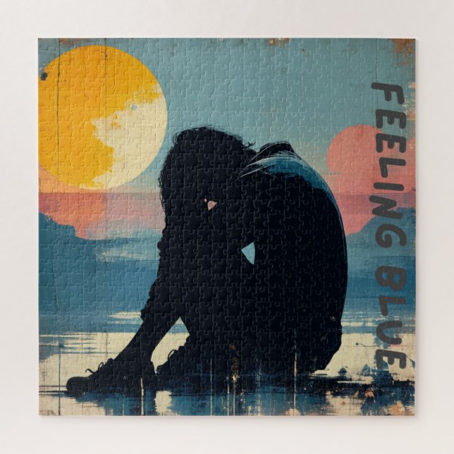 Puzzle Feeling Blue - Limited Edition (4) (Vertical)