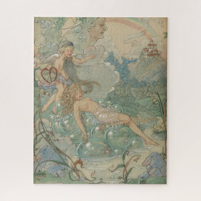 Puzzle Fées par Harold Gaze - Vintage (Vertical)