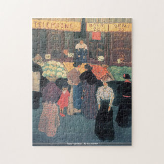 Puzzle Felix Vallotton - au marché