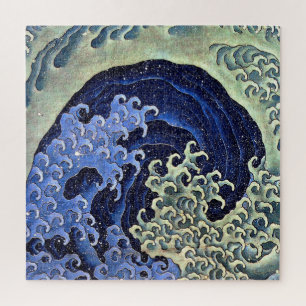 Puzzle Feminine Wave Japanese Vintage Katsushika Hokusai