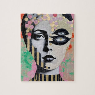 Puzzle femme abstraite surréaliste