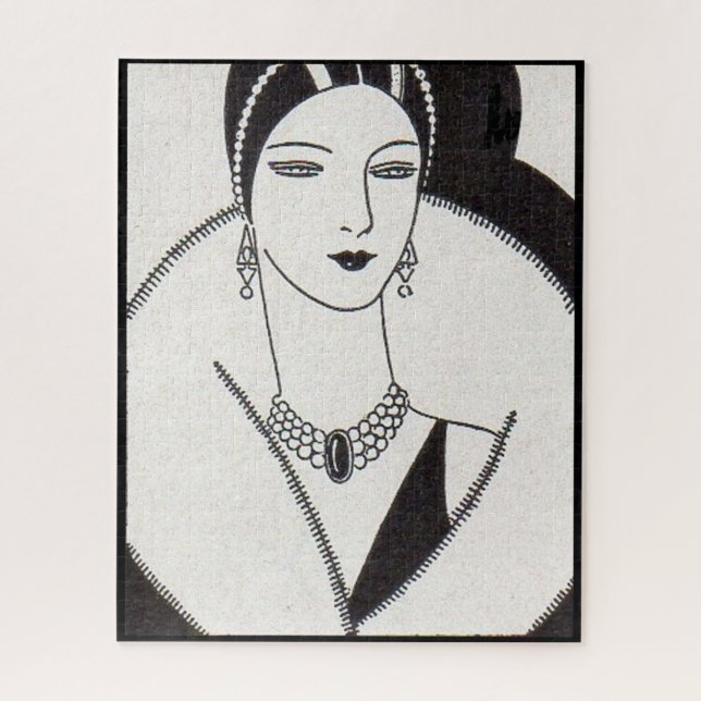 Puzzle Femme art déco 1928 (Vertical)