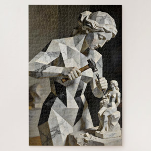 Puzzle Femme, Crée-Toi – Autoportrait Construit