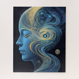 Puzzle Femme du Nouvel Âge cosmique