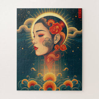 Puzzle Femme Fabuleuse de l'Époque