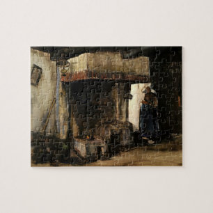 Puzzle Femme par un coeur par Vincent van Gogh
