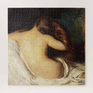 Puzzle Femme qui pleure ses cheveux (par Joseph DeCamp)