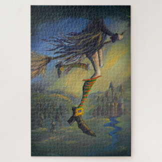 Puzzle "Femme Sorcière"