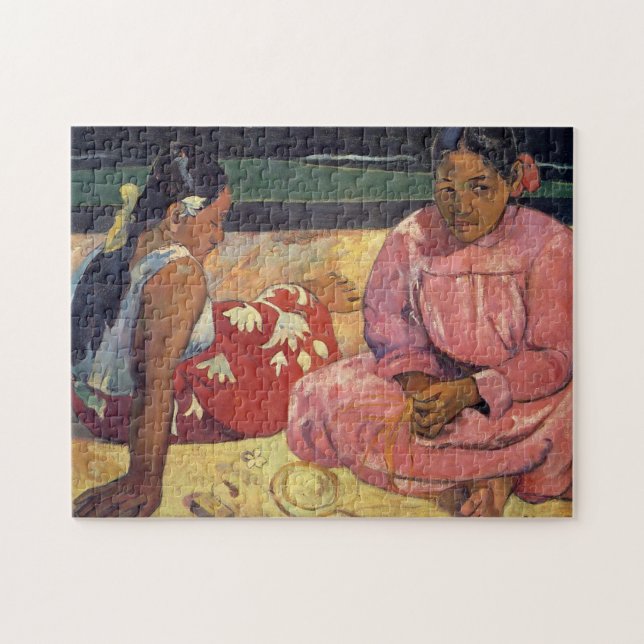 Puzzle Femmes de Tahitian sur la plage - Paul Gauguin (Horizontal)
