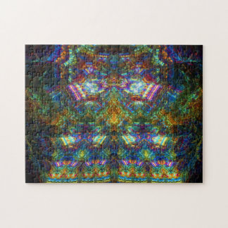 Puzzle Fenêtre en verre teinté