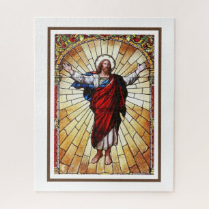 Puzzle Fenêtre en verre tendu CHRIST