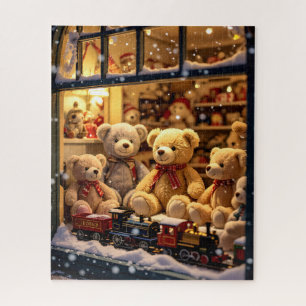 Puzzle Fenêtre Magasin de jouets de vacances