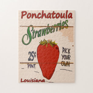 Puzzle Fermes de fraises Pontchartrain,