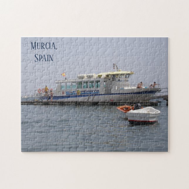 Puzzle Ferry Murcia Espagne sur l'eau (Horizontal)