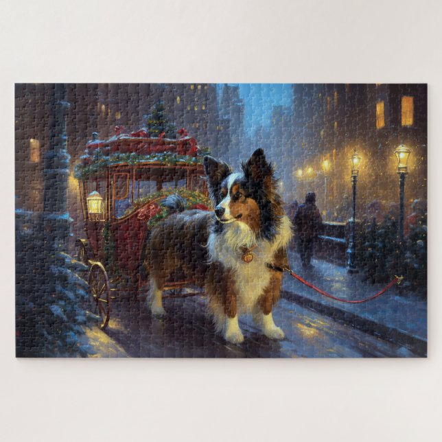 Puzzle Festin de Noël de Papillon (Horizontal)