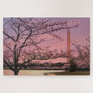 Puzzle Festival Cherry Blossom du Monument de Washington