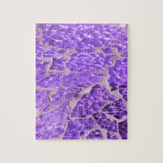 Puzzle Festive Chic violet brillant Pierres de Parties sc (Vertical)