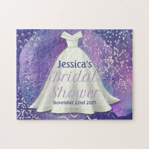 Puzzle Fête des mariées Mariage Gown violet & Rose Gold G