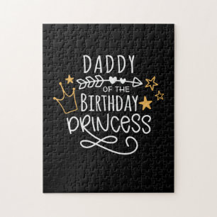 Puzzle Fête des pères Papa De La Princesse D'Anniversaire