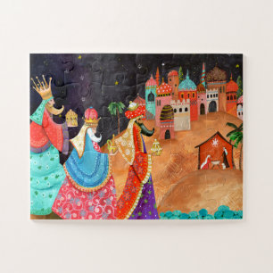 Puzzle Fête des rois des hommes de Trois Sages