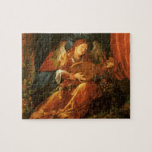 Puzzle Fête du Rose Garlands Angel par Albrecht Durer
