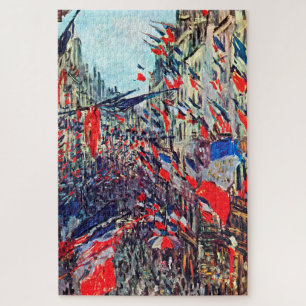 Puzzle Fête Nationale à Paris, Claude Monet