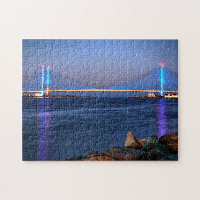 Puzzle Feu au pont Indian River Inlet (Horizontal)