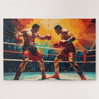 Puzzle Feu d'assaut : Action de boxe