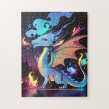 Feu de dragon enchanté