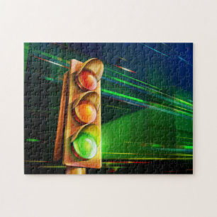Puzzle Feu de signalisation -