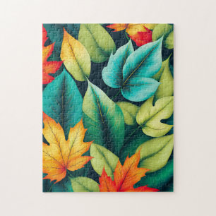Puzzle Feuillage d'automne Feuilles colorés
