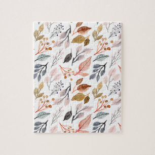 Puzzle feuille d'arbre