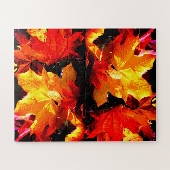 Puzzle Feuilles d'automne (Horizontal)